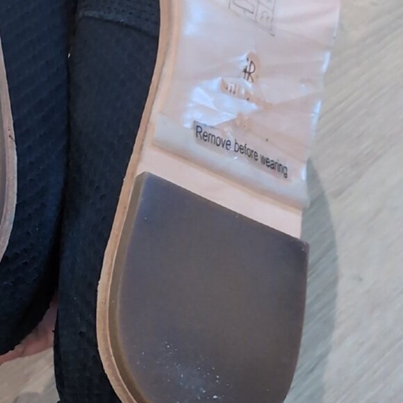 Bill Blass Dark Blue Textured Loafers - Picture 6 of 8